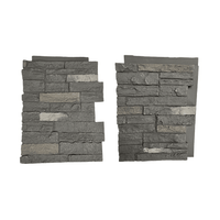 Thumbnail for Rundle Ridge: Slatestone Outside Corner: 5.17 lnft per box/ 4 pieces/ 2 right and 2 left