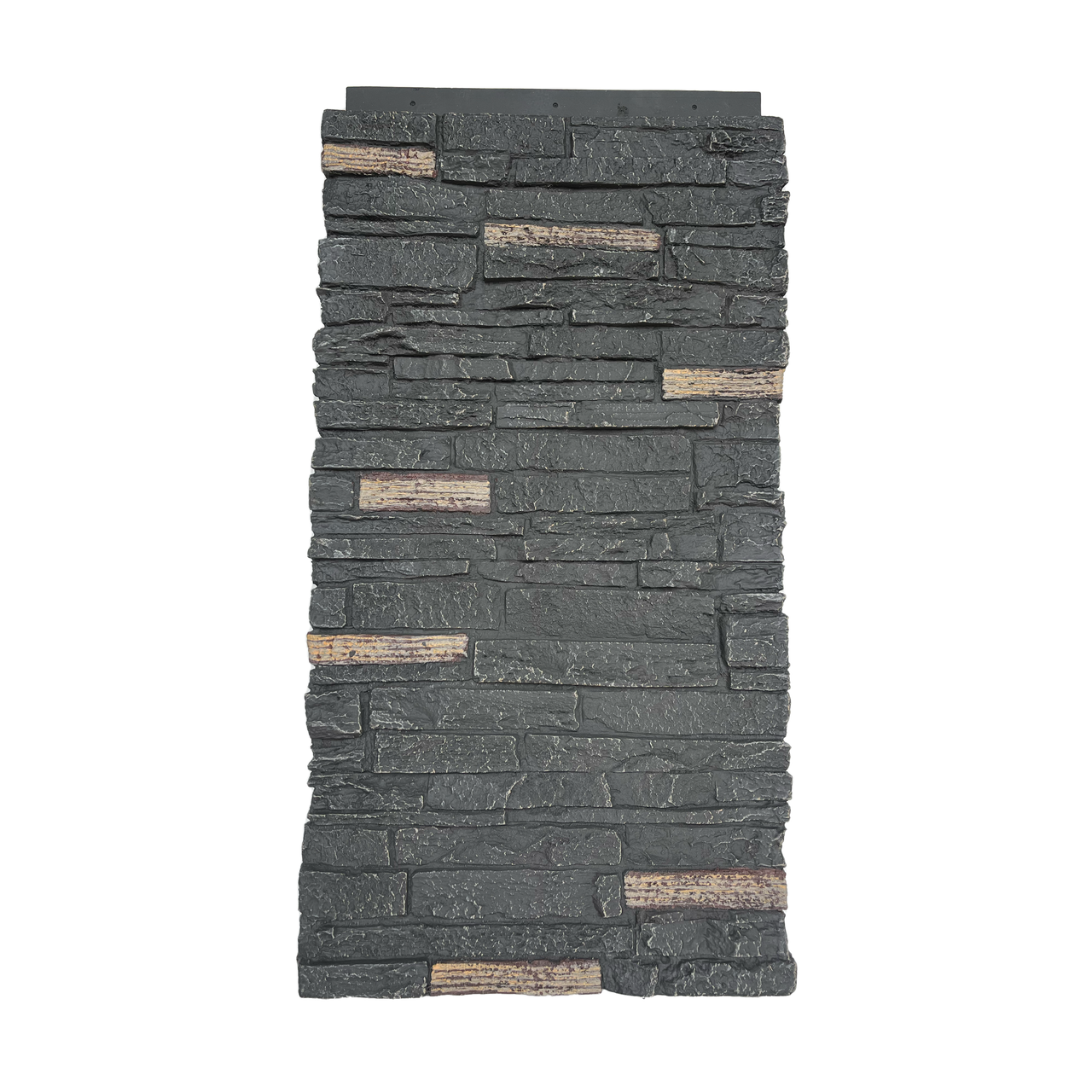 Midnight Ash: Slatestone 30" Column Wrap