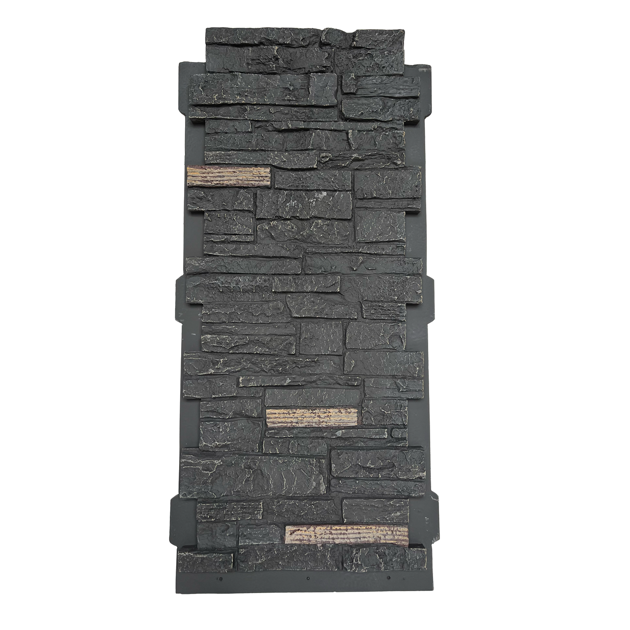 Midnight Ash: Slatestone 30" Column Wrap