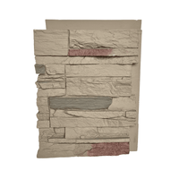 Thumbnail for Teton Buff: Country Ledgestone Outside Corner: 5.17 lnft per box/ 4 pieces/ 2 right and 2 left
