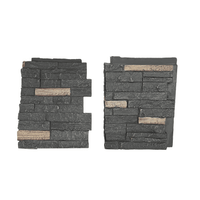 Thumbnail for Midnight Ash: Slatestone Outside Corner:  5.17 lnft per box/ 4 pieces/ 2 right and 2 left