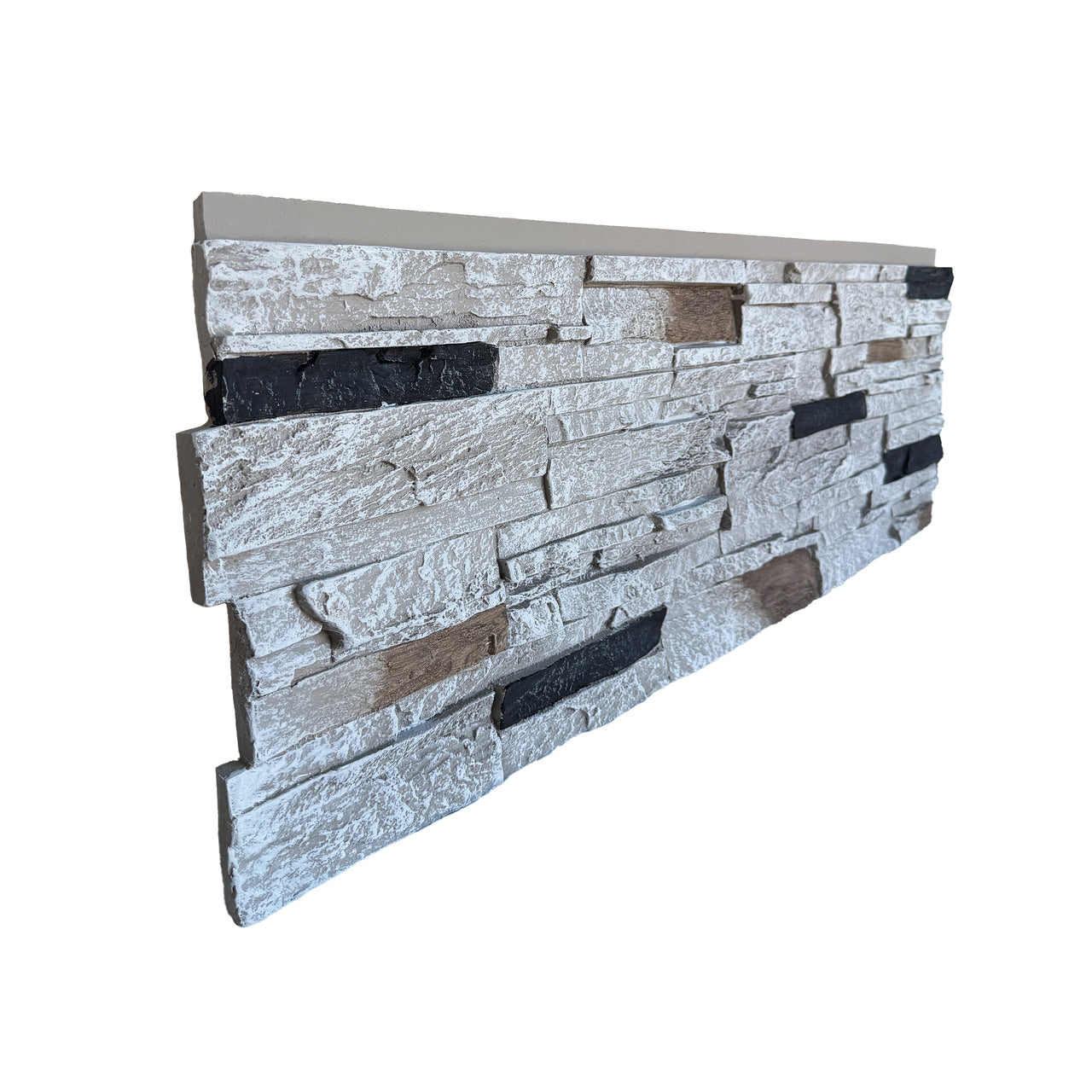 Dover White Country Ledgestone: Sample