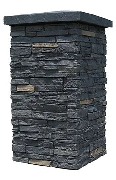 Onyx: Slatestone 30" Column Wrap